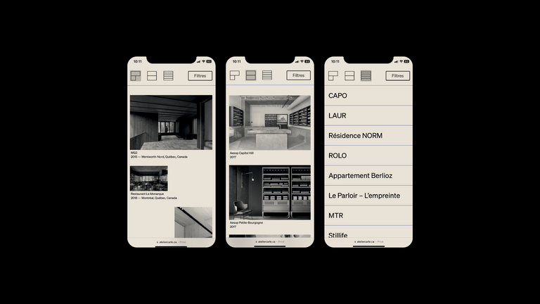 Atelier Carle - Accueil