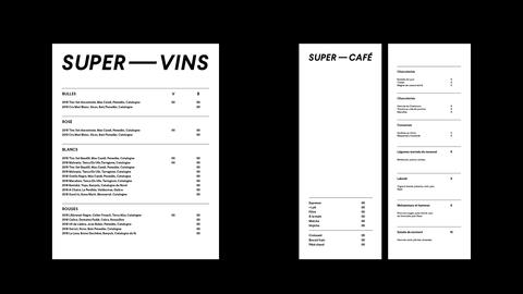 Supernat - Menu Supernat - Menu