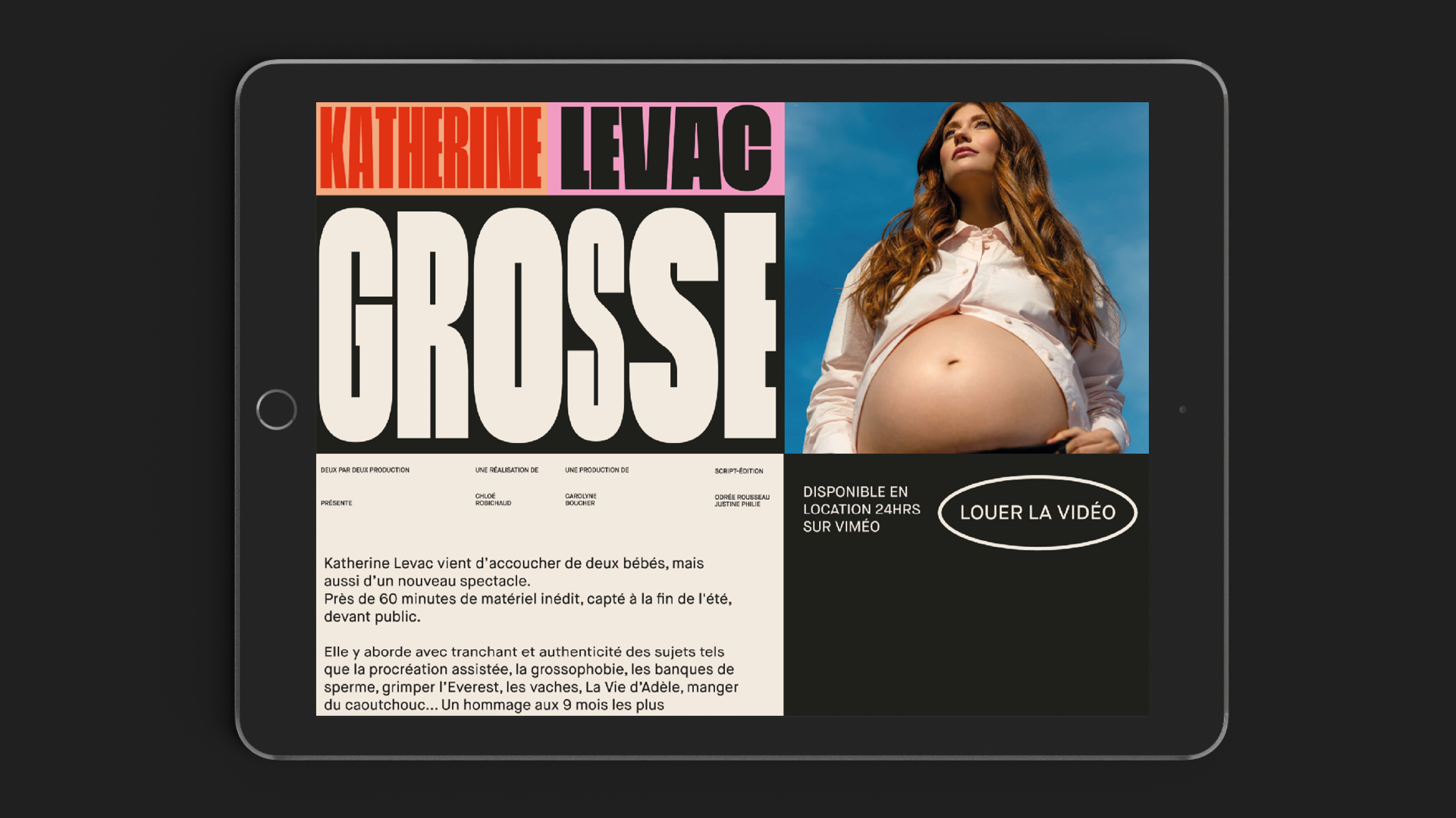 Katherine Levac - Website