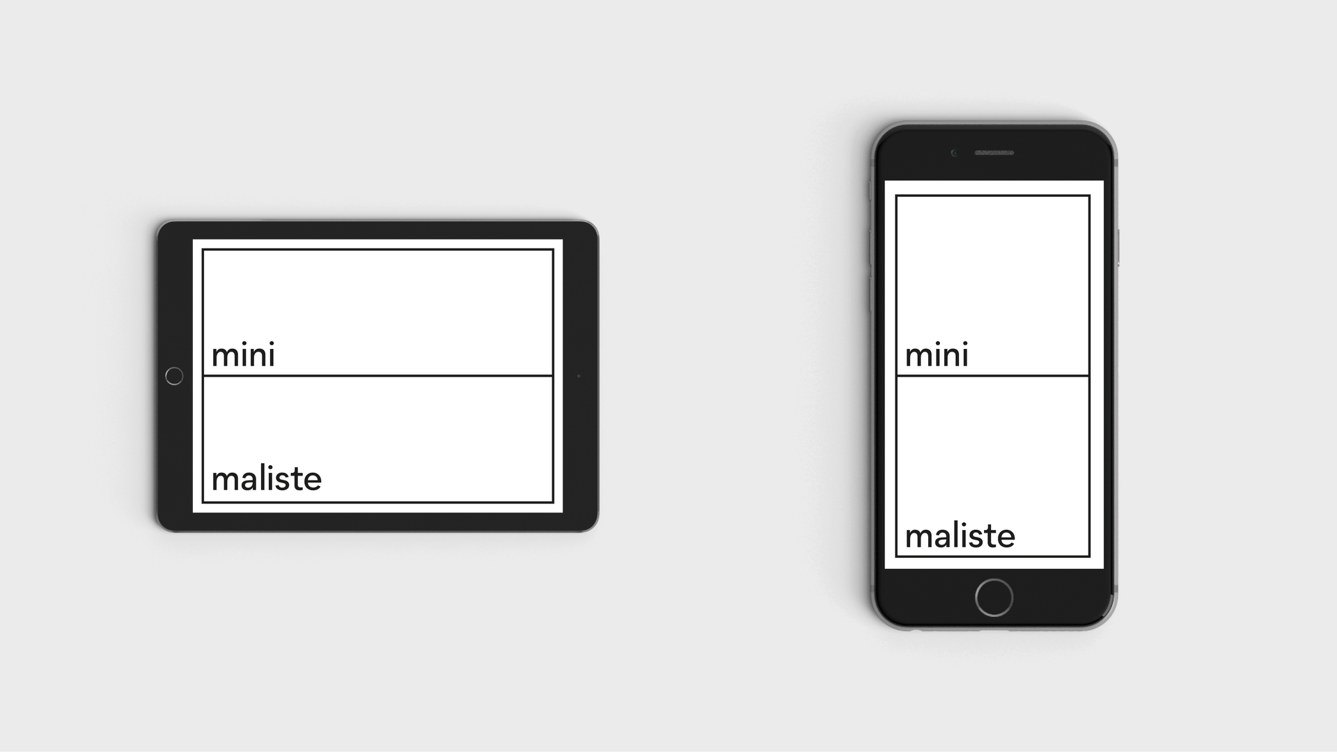 Minimaliste - System