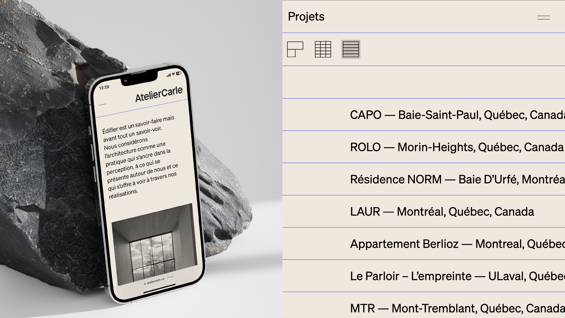 Atelier Carle - À propos