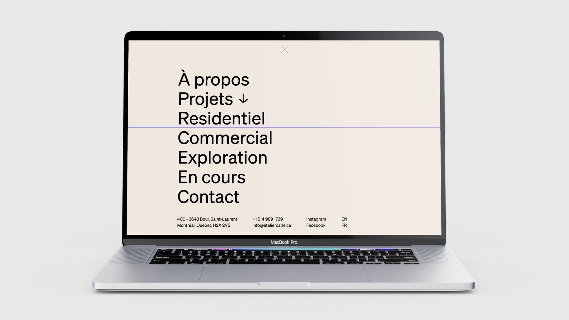 Atelier Carle - Accueil